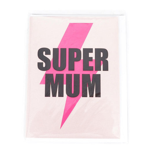 CARD SUPER MUM CARD SUPER MUM  BLUEQ 