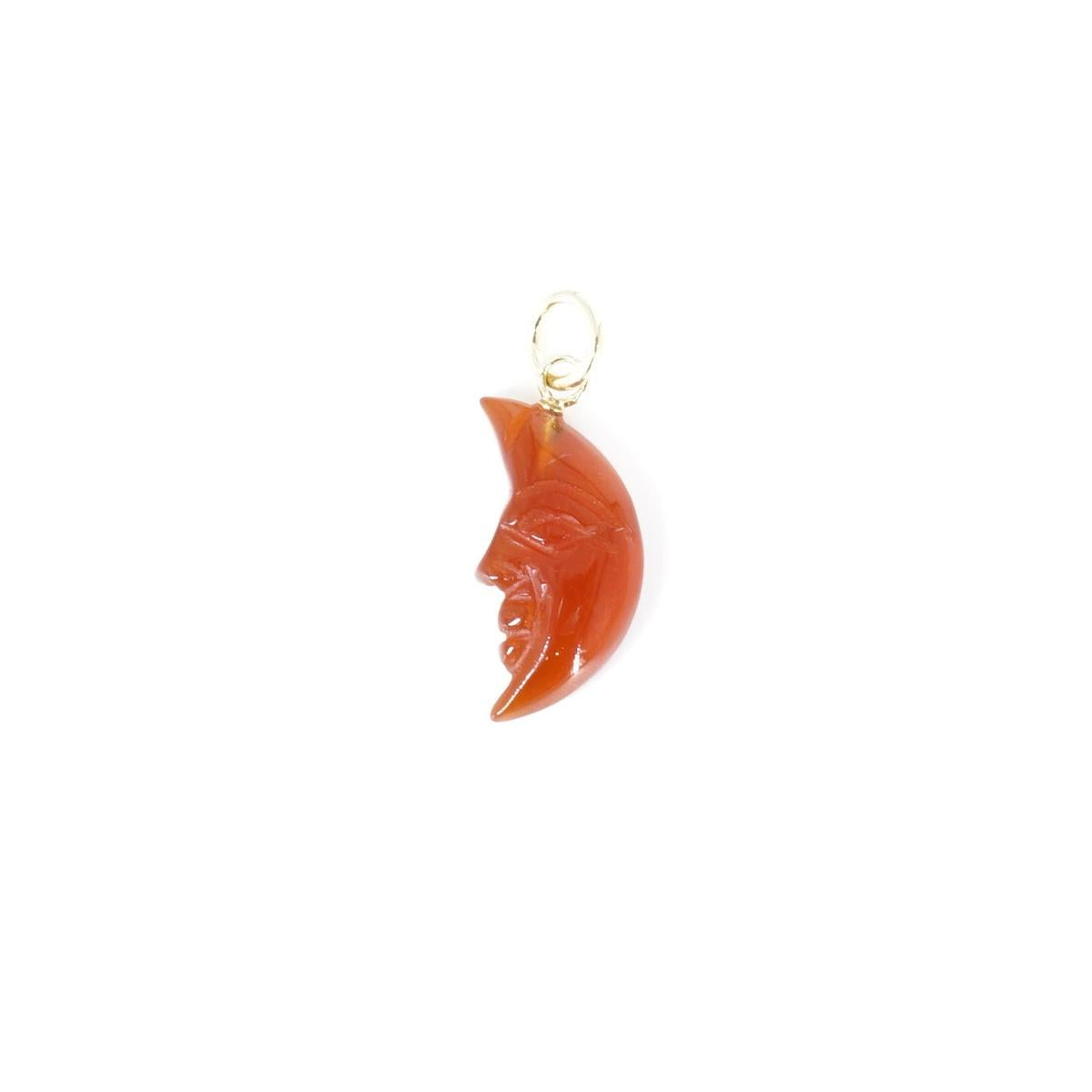 Charm LUNA AGATA CHARM LUNA CV AGATA CORALLO 