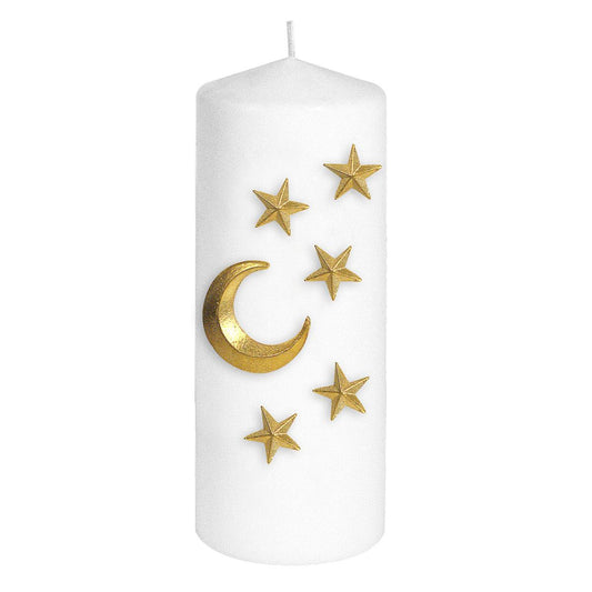 Candle Jewelry MOON AND STARS