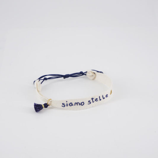 Tassel bracelet WE ARE STARS