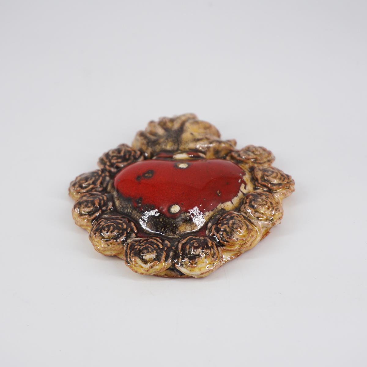 Exvoto mini ROSE beige e rosso EXVOTO MINI ROSE BEIGE/ROSSO FRATANTONI 