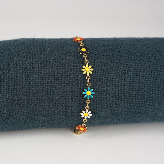 BRACCIALE MARGHERITE MUTICOLOR