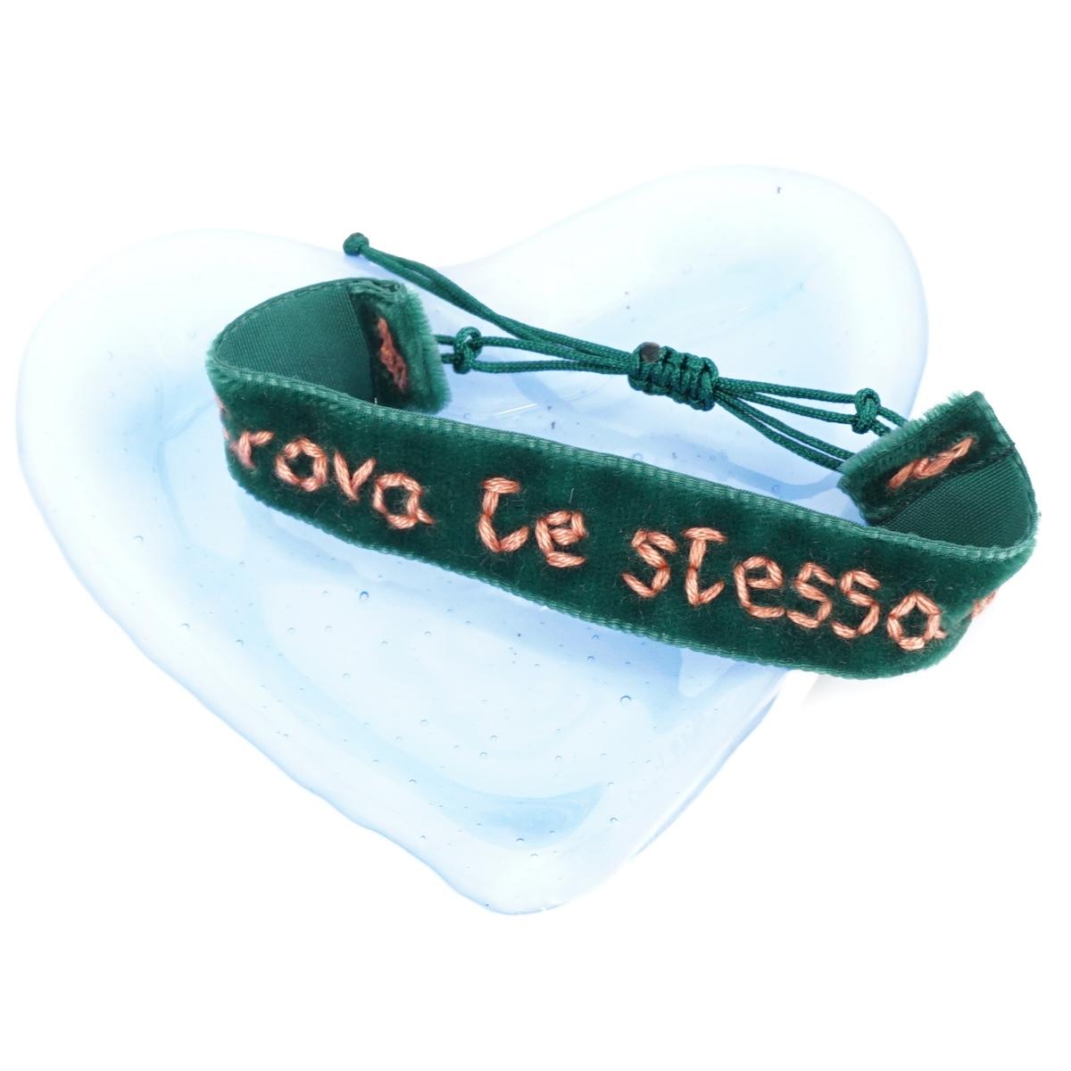 Bracciale in velluto TROVA TE STESSA BRACCIALE VELLUTO TROVA TE STESSA NOMADEA 