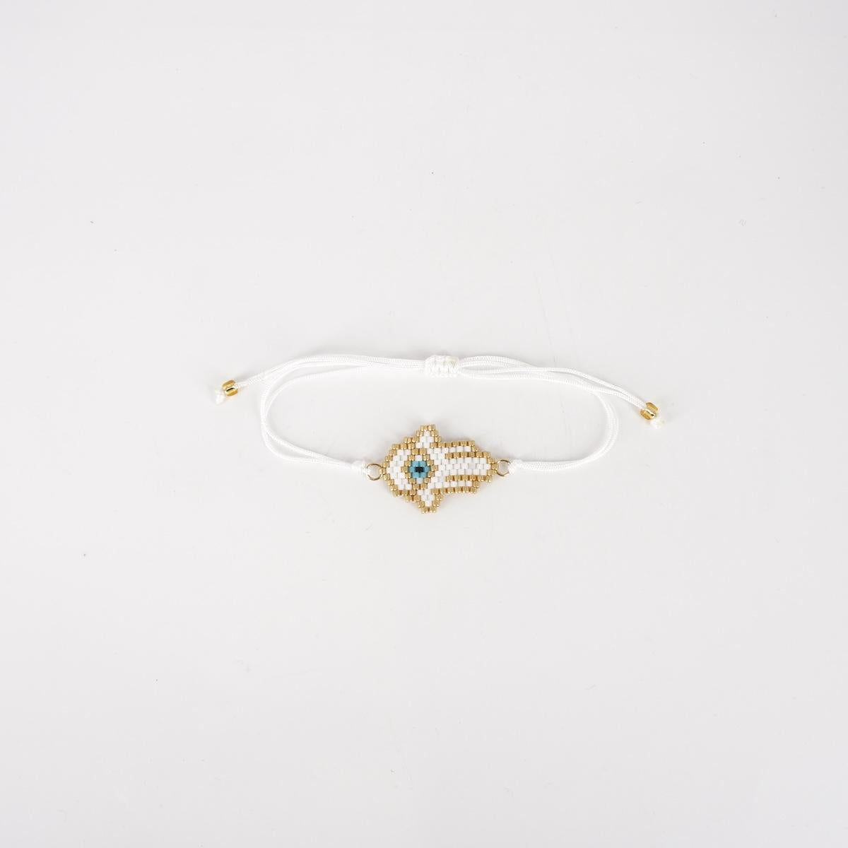 BRACCIALE MEXICO MANO FATIMA BIANCO