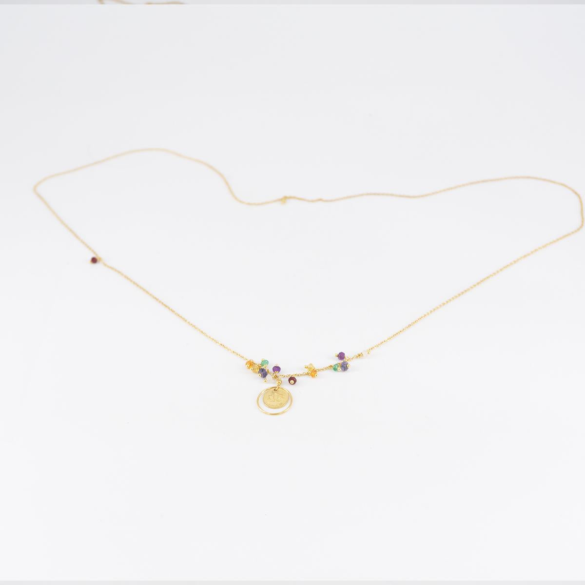 Collier long 7 chakras