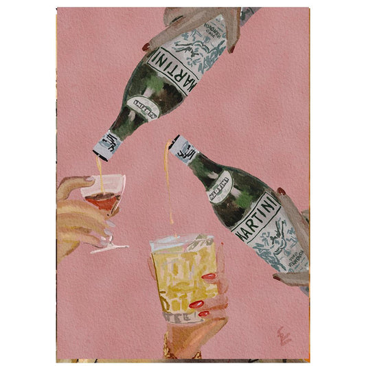 Stampa digitale One more Martini please 30X42 CM STAMPA DIGITALE 30X42 ONE MORE MARTINI, PLEASE EKATERINA ZAGORSKA 