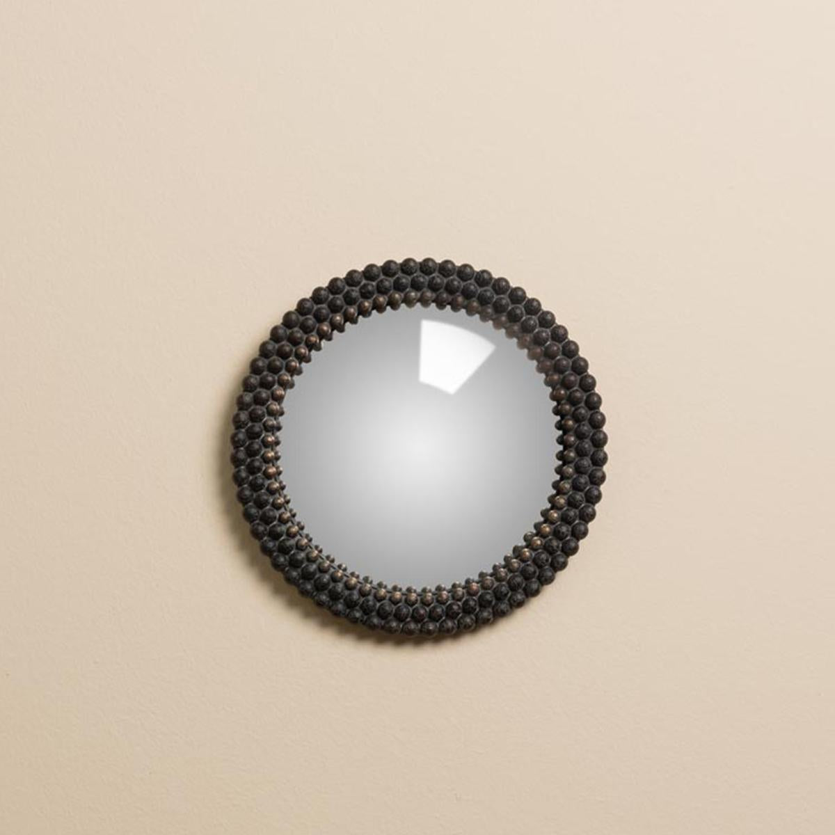 Specchio convesso PERLE NERE small