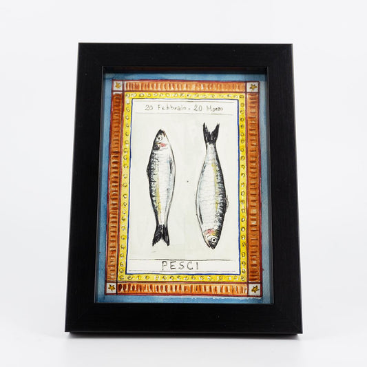 Quadretto zodiaco PESCI