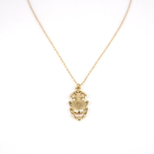 Collana SCARABEO DORATO