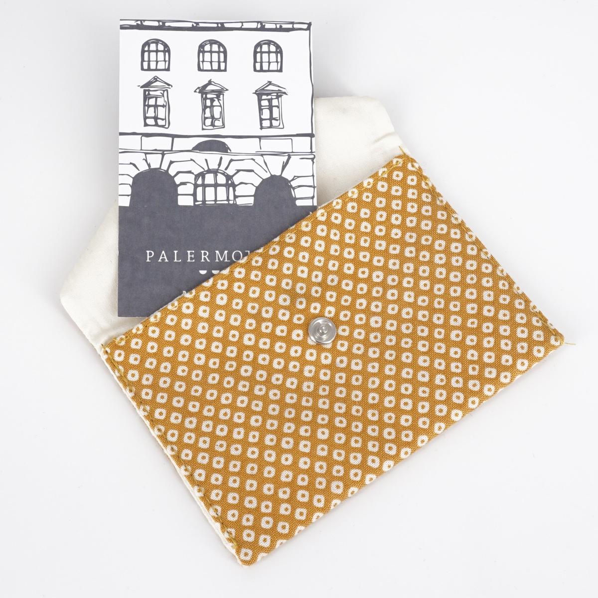 Portacarte PALLINI GIALLO