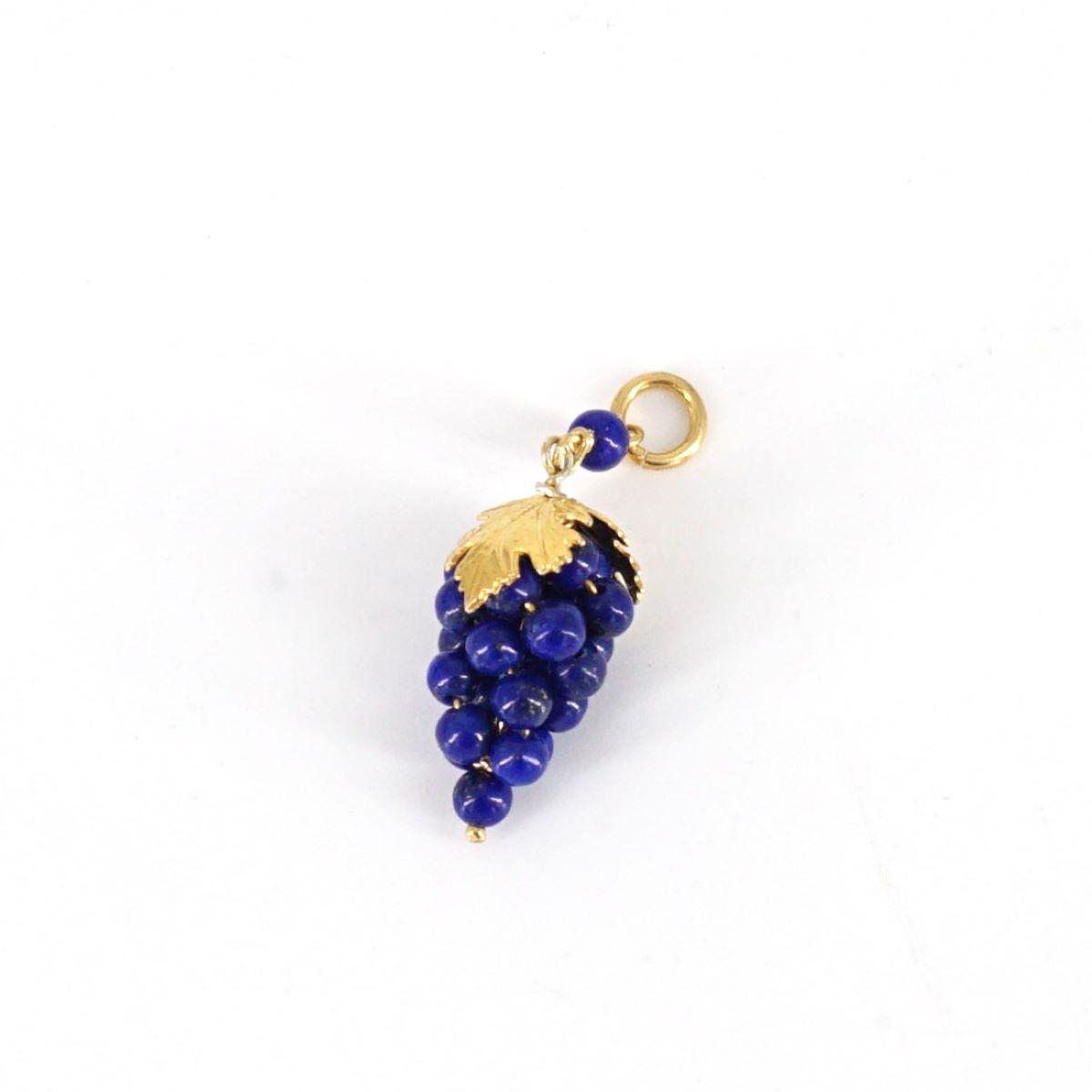 Charm GRAPPOLO D'UVA BLU CHARM GRAPPOLO CV BLU CORALLO 