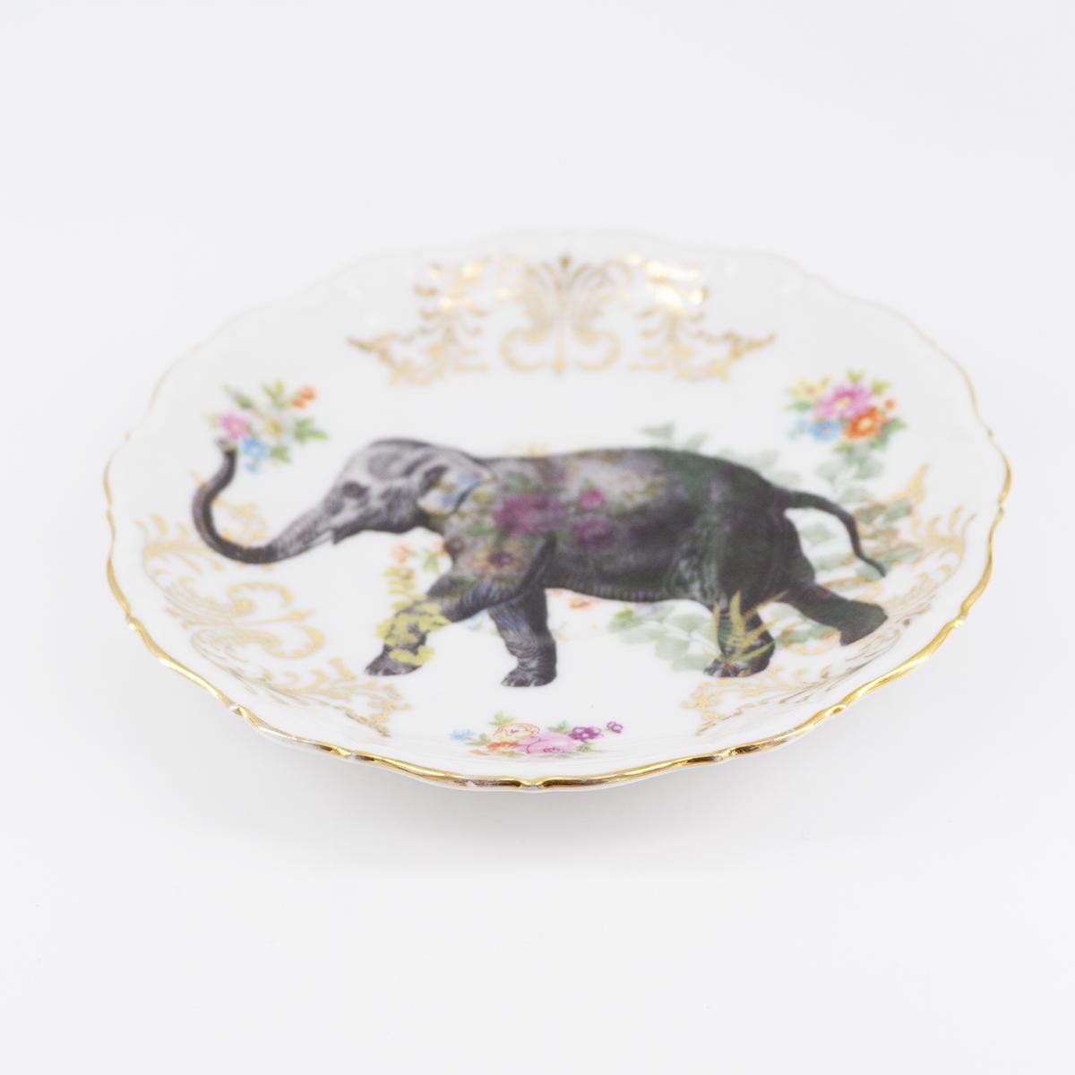 ELEPHANT tea plate