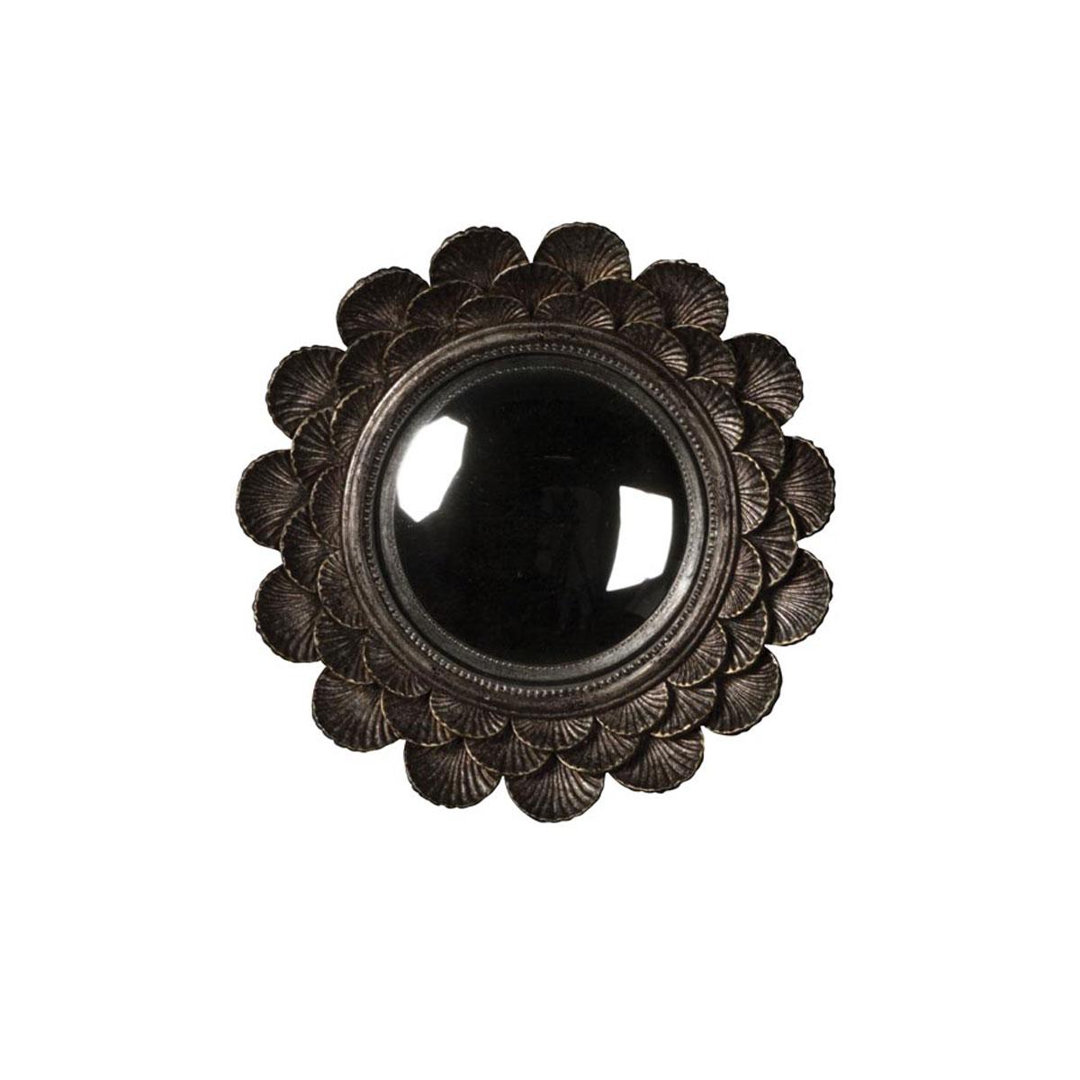 Specchio convesso CONCHIGLIE argento