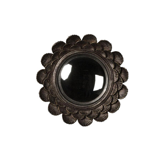 Specchio convesso CONCHIGLIE argento