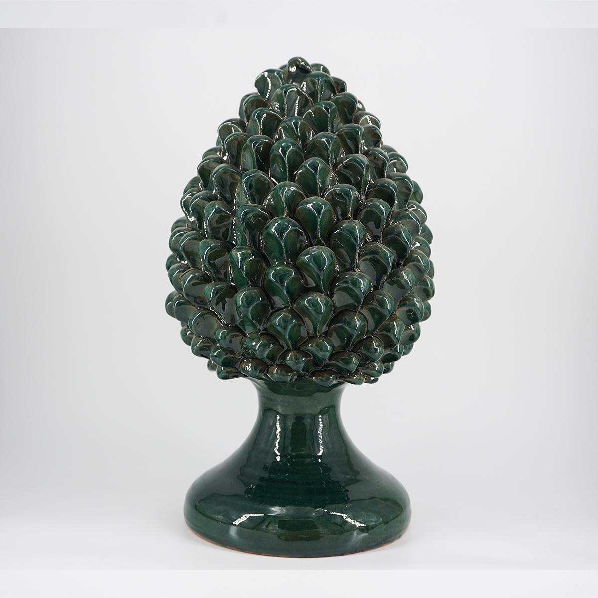 Large green pine cone