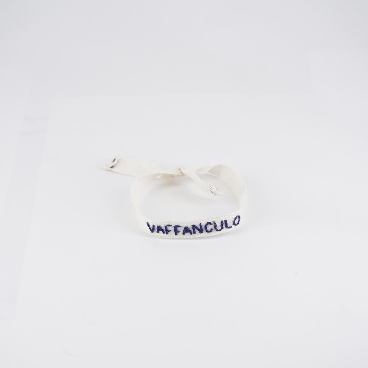 NOMADEA BRACCIALE VAFFANCULO BIANCO