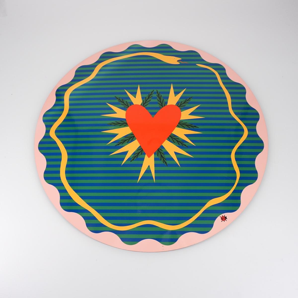 SOTTOPIATTO TONDO EX VOTO