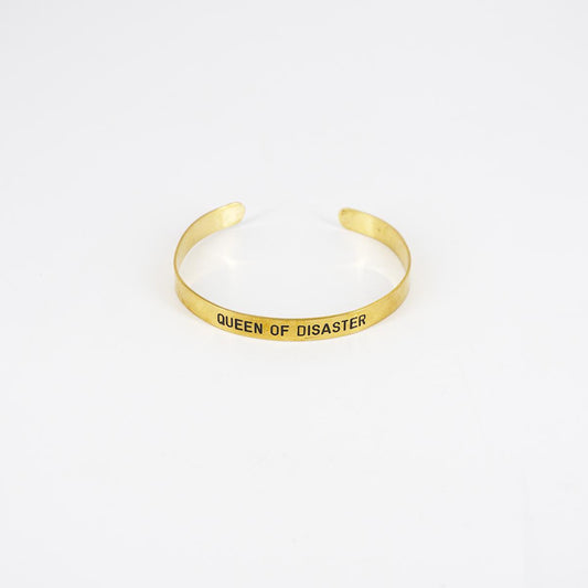 Bracciale fascia sottile QUEEN OF DISASTER