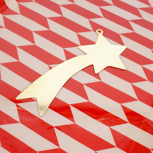 DECORAZIONE NATALIZA STELLA COMETA NATALE - STELLA COMETA  BERC 