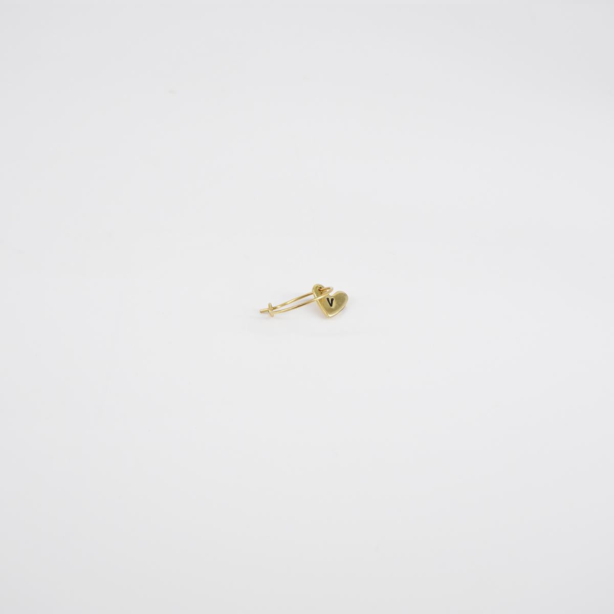 Orecchino cuore V