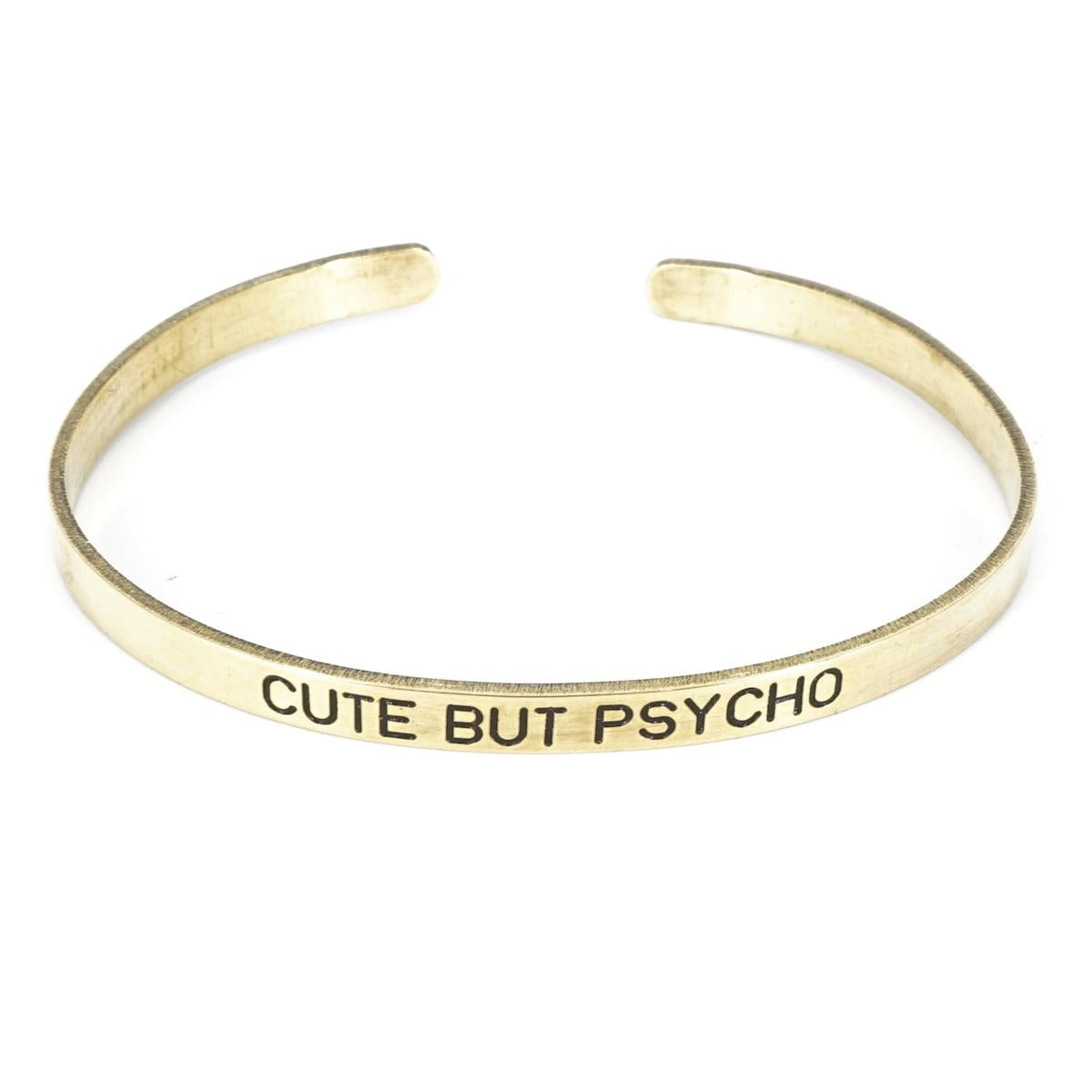 Bracciale fascia super sottile CUTE BUT PSYCHO BRACCIALE SUPER SOTTILE CUTE BUT PSYCHO BERC SOPHIE 