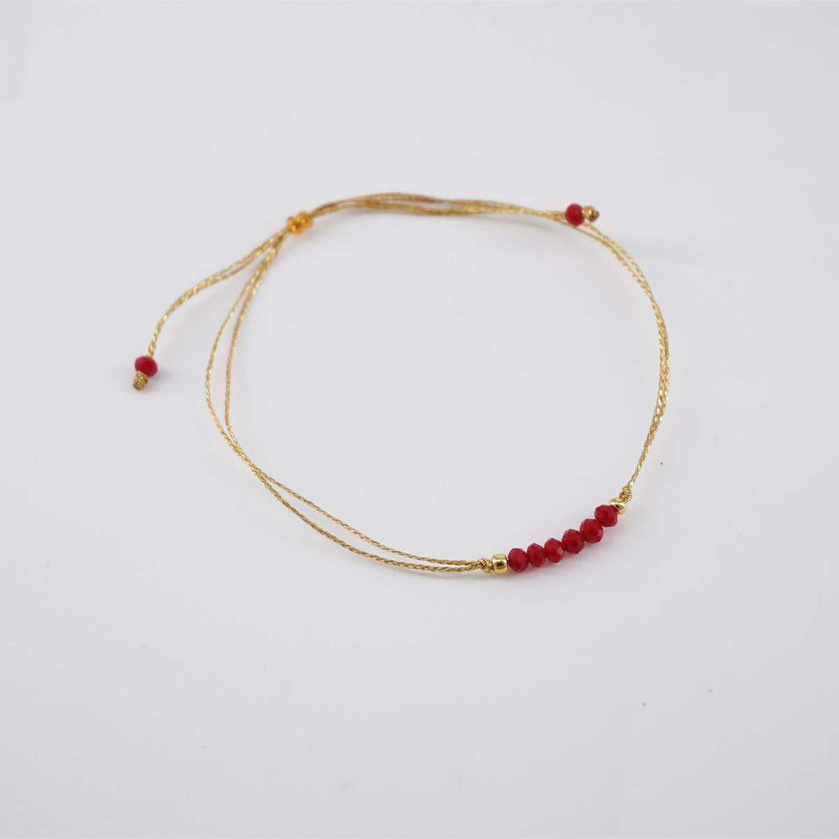 NUSA DUA BRACCIALE CON PERLINE COLORATE