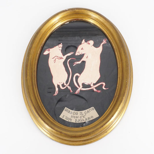 Quadretto QUANDO IL GATTO NON C'E' S