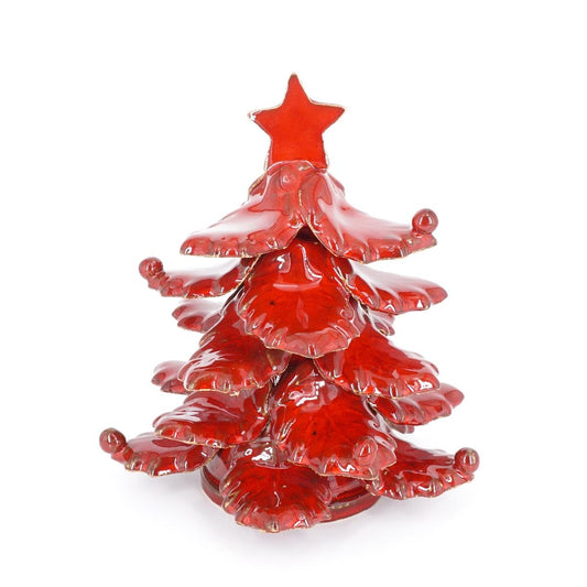 Albero di Natale ROSSO large ALBERO ROSSO MEDIUM  FRATANTONI 