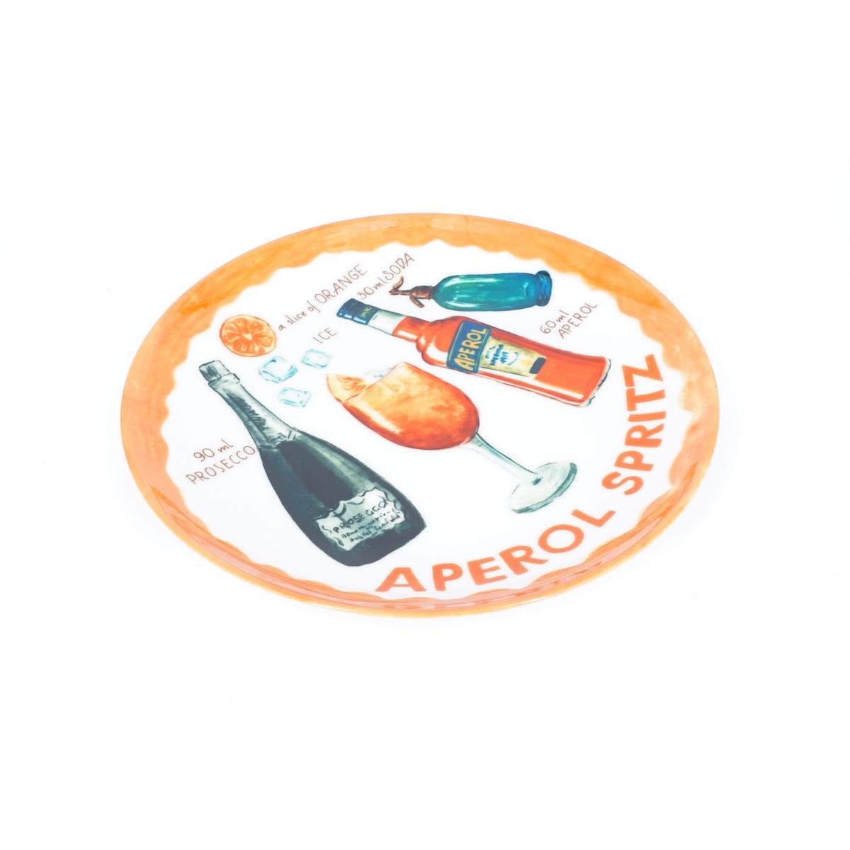Piattino APEROL SPRITZ PIATTINO APEROL SPRITZ  Palermouno 