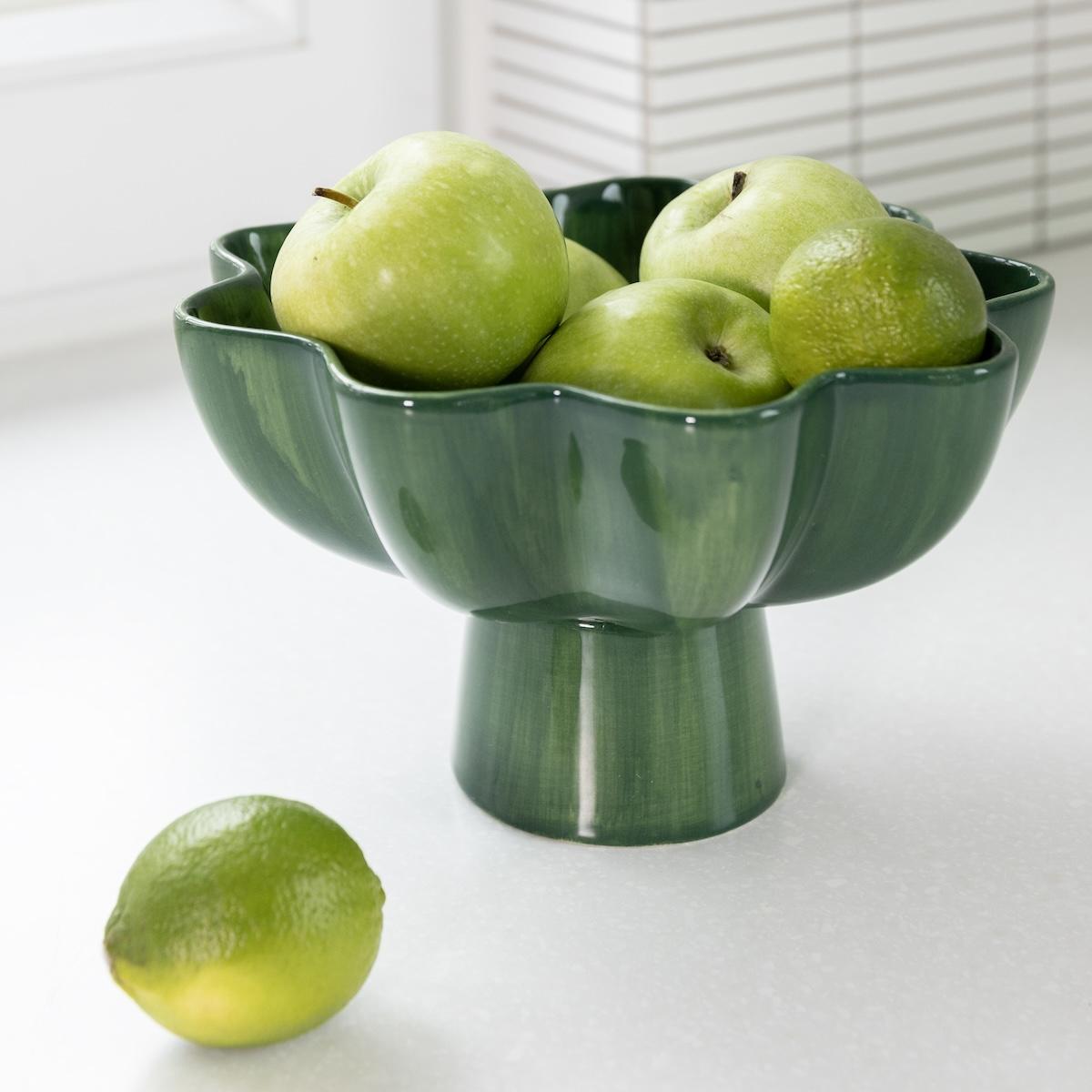Fruttiera SOLE SMALL VERDE FRUTTIERA SOLE SMALL VERDE KLEVERING 