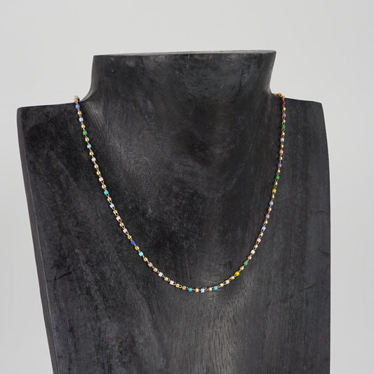 Collana PERLINE MULTICOLOR
