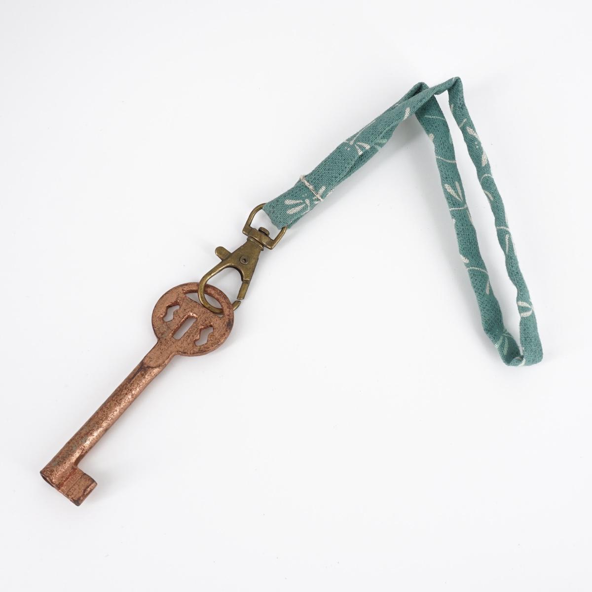 Portachiavi corto LIBELLULE AZZURRO