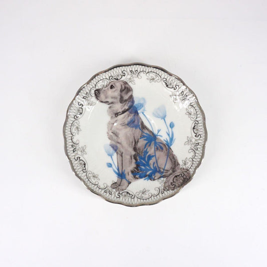 LABRADOR coffee plate