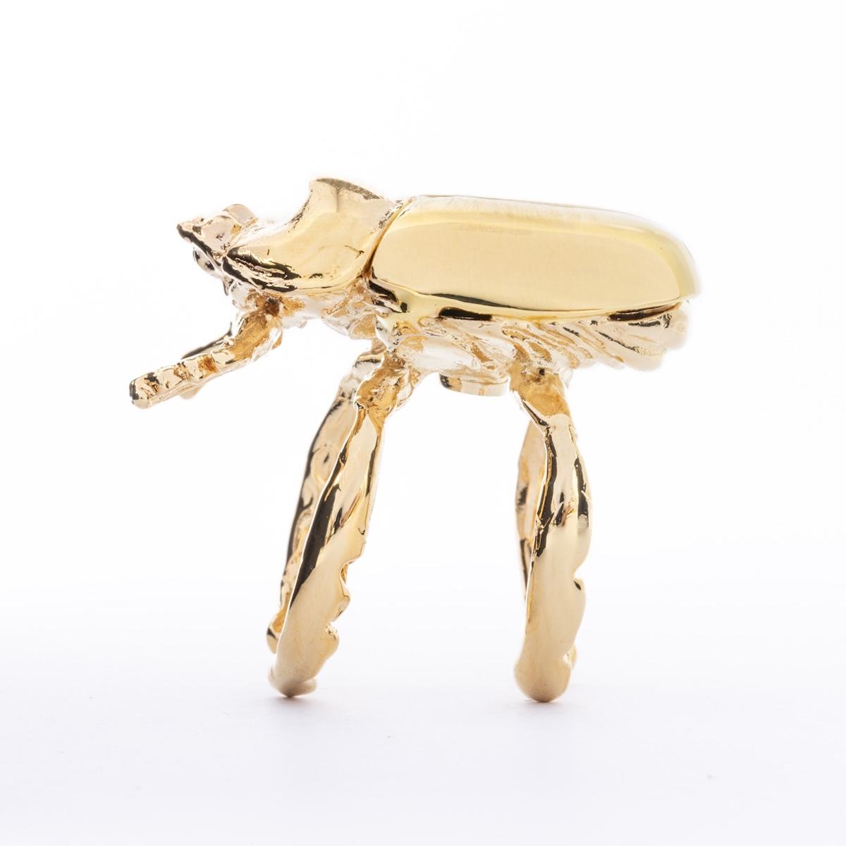 Anello SCARABEO ORO femmina large ANELLO SCARABEO ORO F LARGE OFFICINE904 