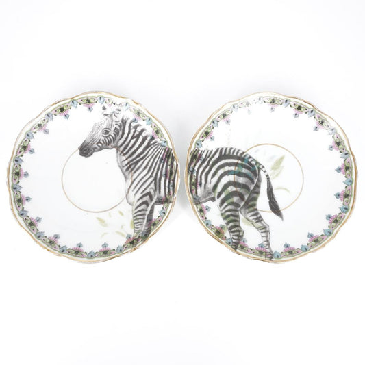 Coppia di piatti tè ZEBRA COPPIA PIATTI TÈ ZEBRA BOLDISH 