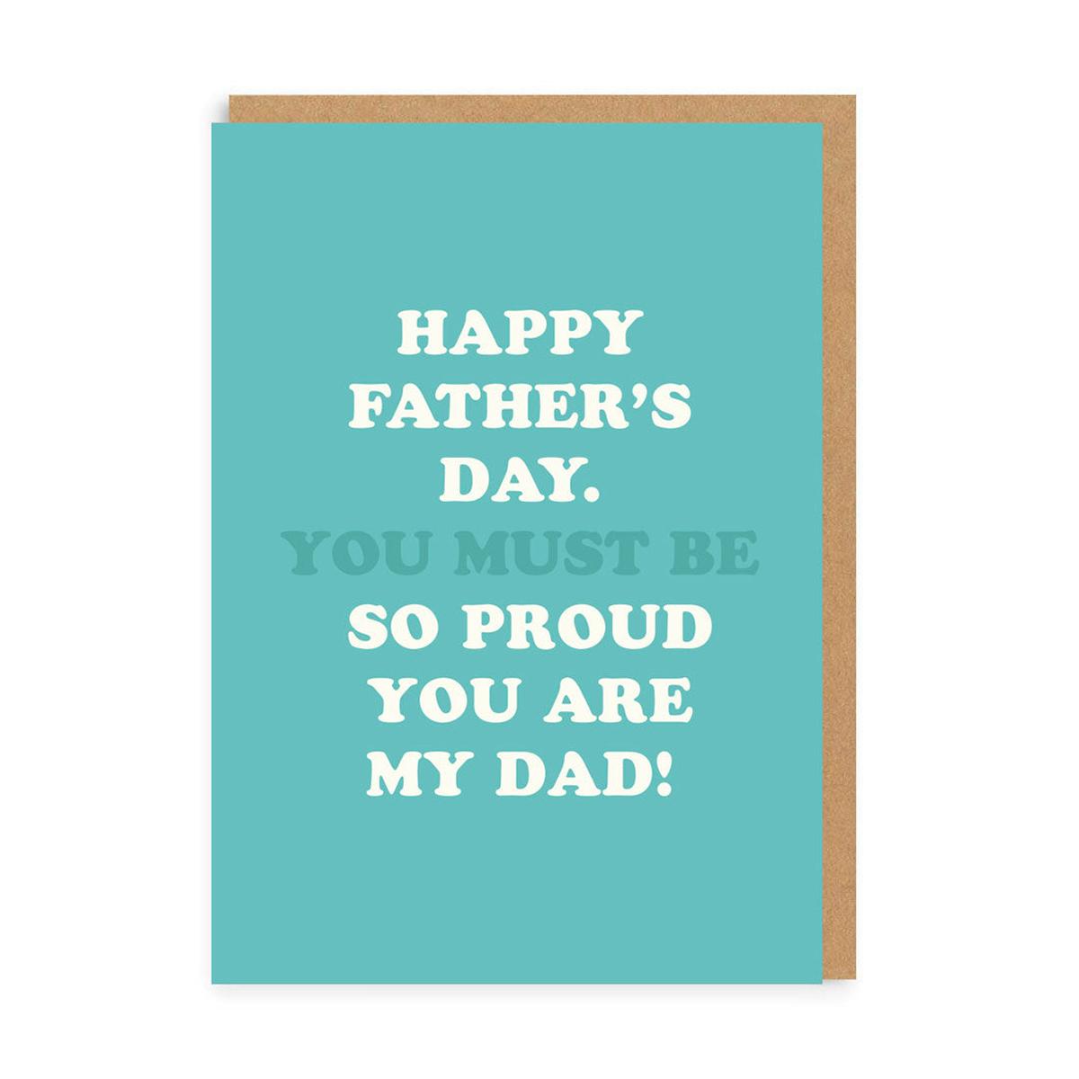 Biglietto HAPPY FATHER'S DAY HAPPY FATHERS DAY  OHHDEER 