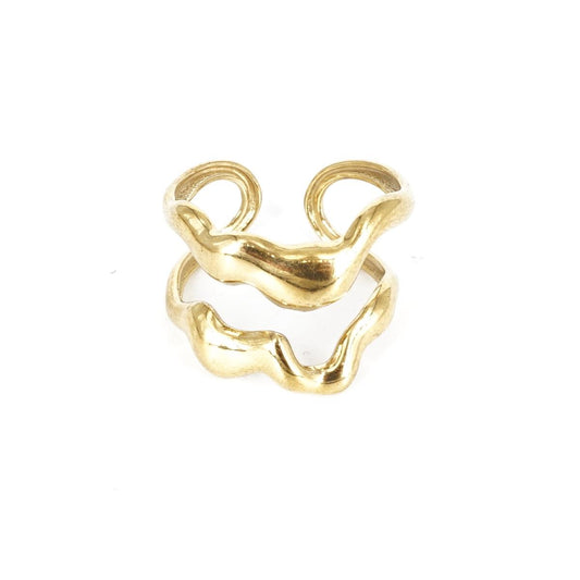 ANELLO DOPPIO IRREGOLARE ANELLO DOPPIO IRREGOLARE  SOPHIE GIOIELLI 