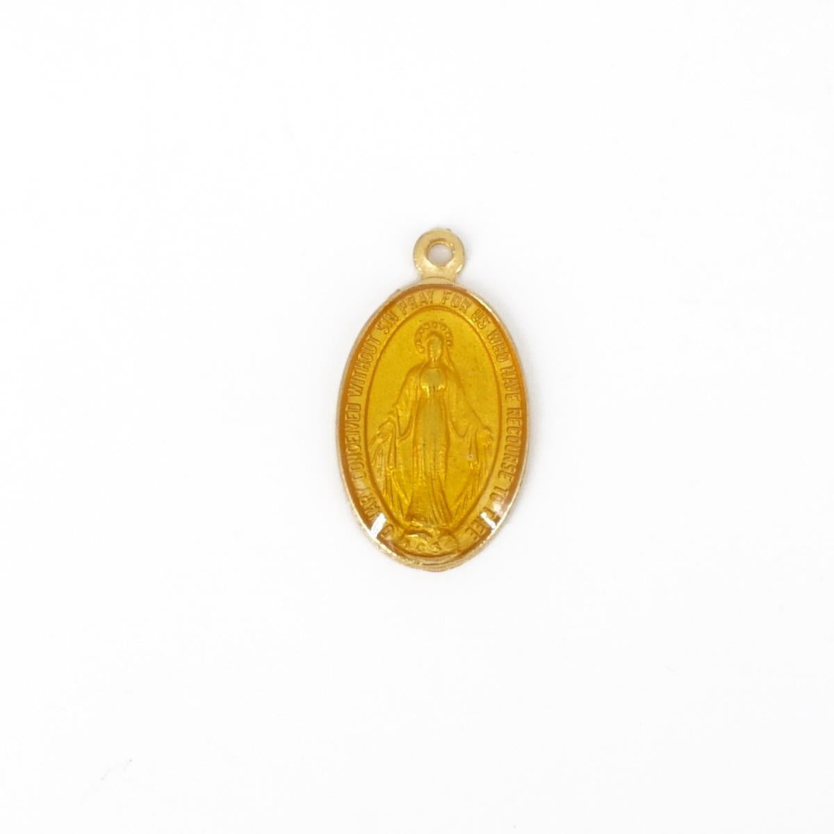 CHARM MADONNINA BIG GIALLO CHARM MADONNINA BIG GIALLO SOPHIE GIOIELLI 