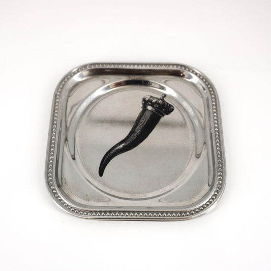 Piattino vintage ORNETTO QUADRATO STONDATO