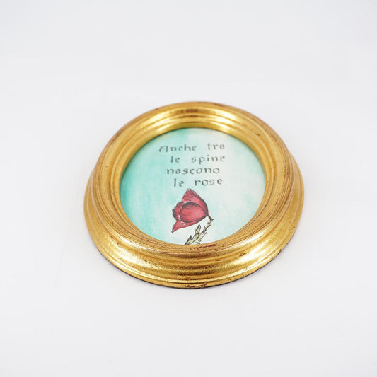 Quadretto ANCHE TRA LE SPINE NASCONO LE ROSE
