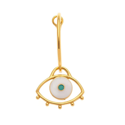 Single earring GOLD EYE