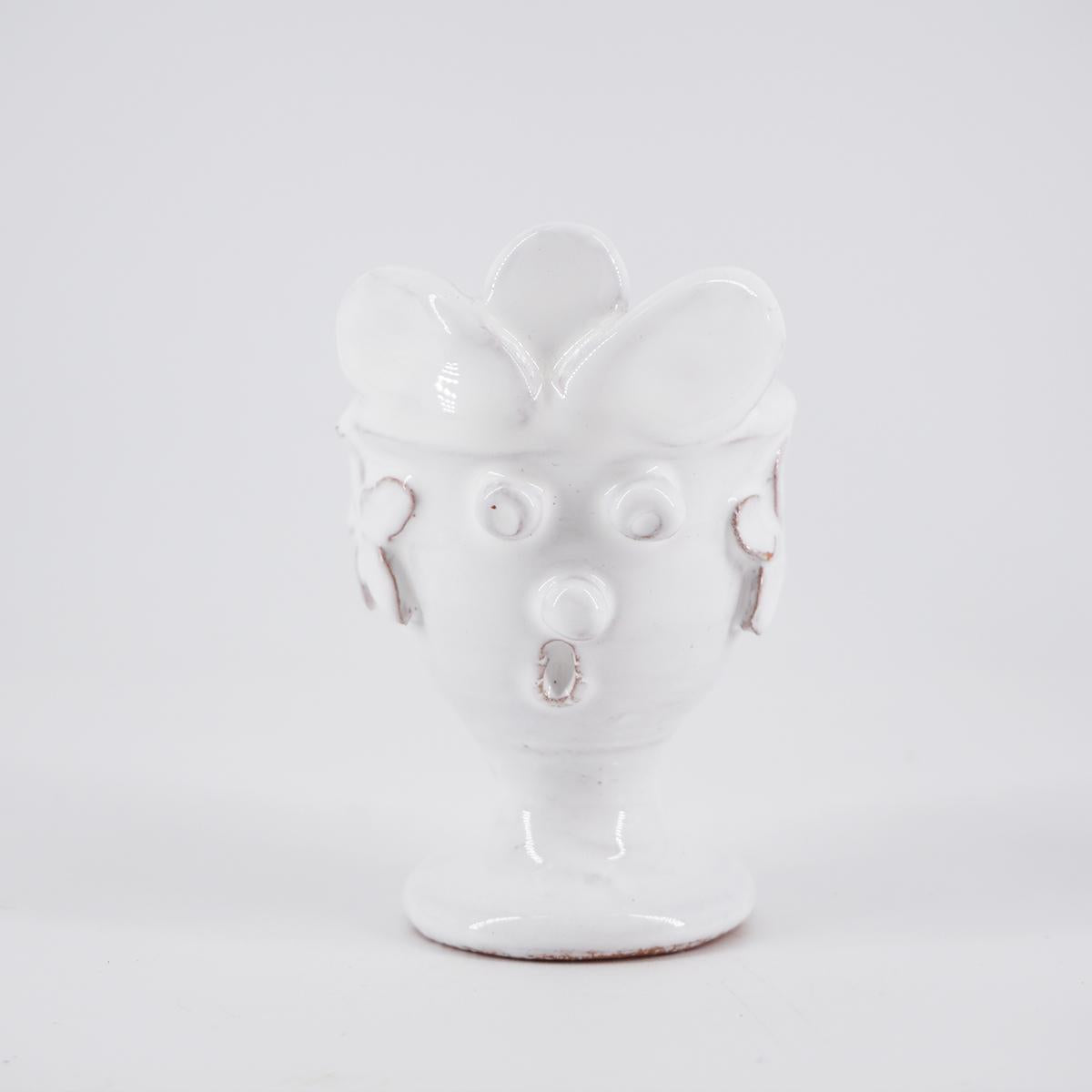Coquetier Mori PALE DI FICO blanc