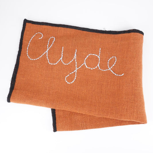 Tovaglietta ricamata CLYDE brick