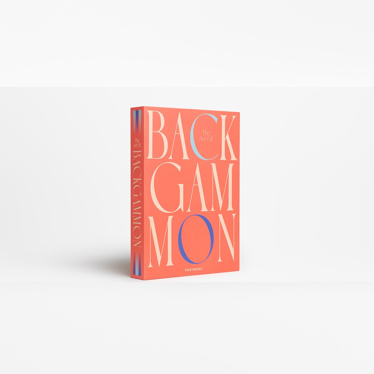 Gioco da Tavolo BACKGAMMON BACKGAMMON ROSSO PRINTWORKS 