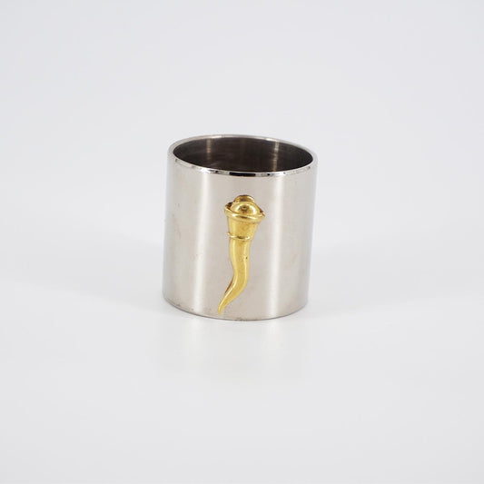 Lucky napkin ring - croissant
