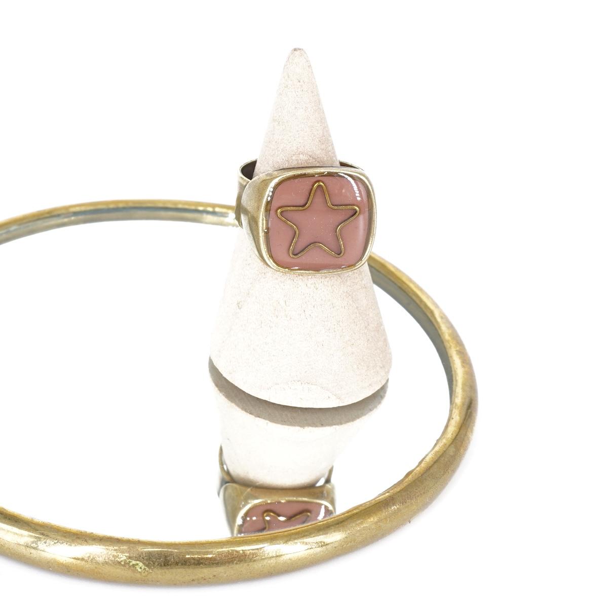 ANELLO STELLA ROSA CIPRIA ANELLO STELLA ROSA CIPRIA UNIQUE UNCONVENTIONAL DETAILS 