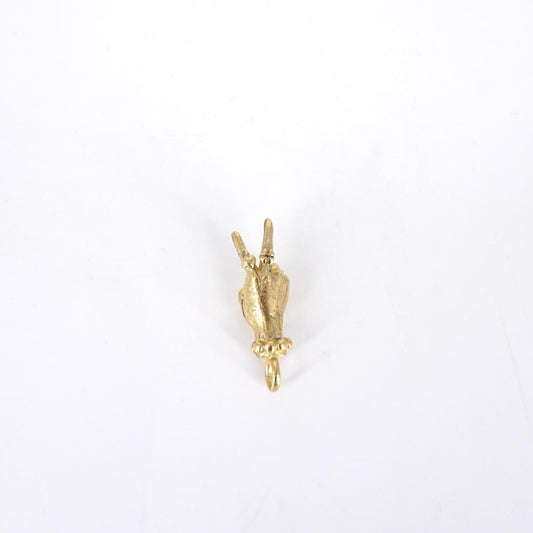 V Hand Charm