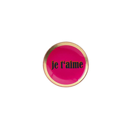 Piattino tondo Je t'aime PIATTINO TONDO JE TAIME GIFT COMPANY 