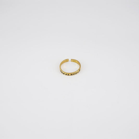 Loti ANELLO FEDINA VAFFANCULO