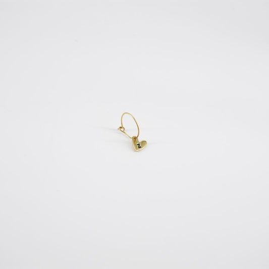 Orecchino cuore Z